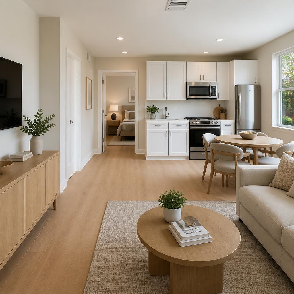 Junior ADU interior in Temecula
